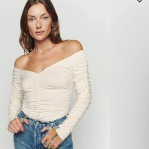 Reformation Leonora Knit Top